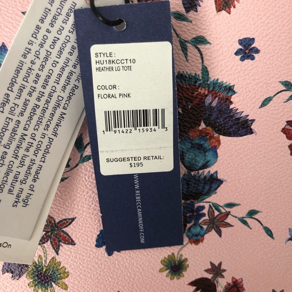 Rebecca Minkoff  tote bag in floral-print coated canvas - Picture 4 of 5